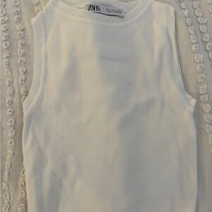 White Zara Top